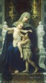 La Vierge LEnfant Jesus et Saint Jean Baptiste2 William Adolphe Bouguereau Religiosen Christentum